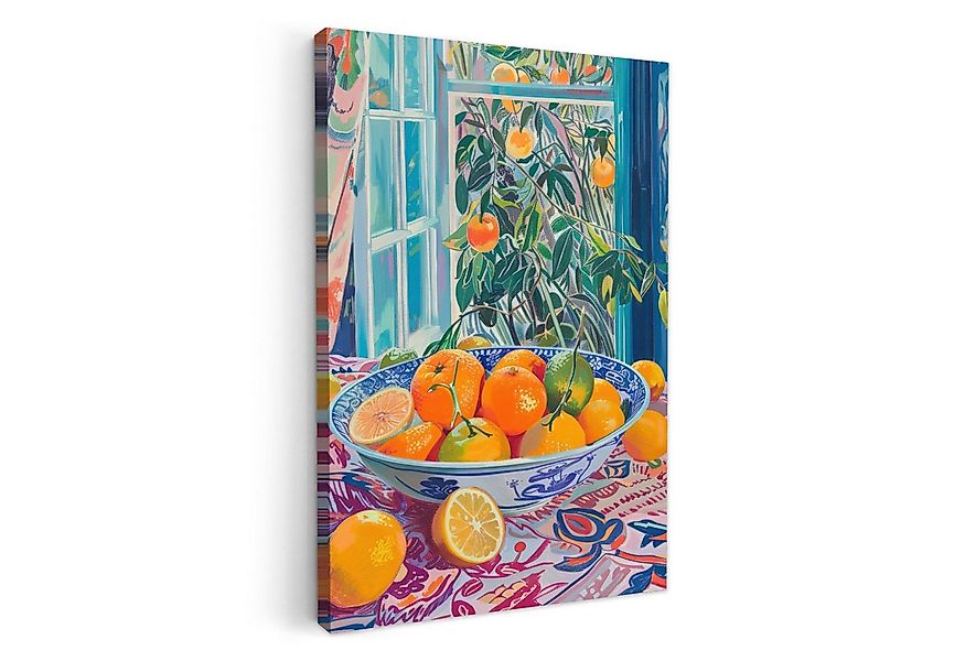 OneMillionCanvasses® Leinwandbild Stilleben - Farbenfroh - Obst - Sommer, F günstig online kaufen