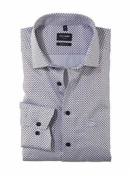 OLYMP Langarmhemd "Luxor modern fit", mit dezentem Tupfendessin günstig online kaufen