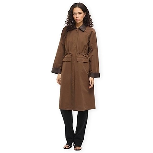 Vila  Damenmantel Hella Long Jacket - Coffee Bean günstig online kaufen