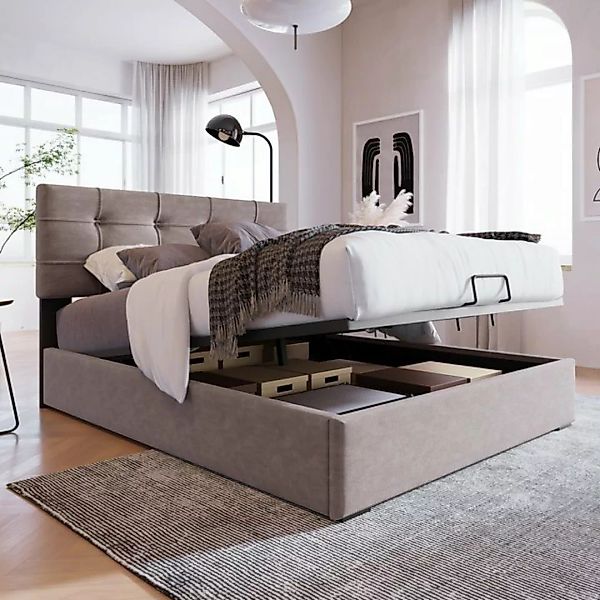 OKWISH Polsterbett Jugendbett (90x200cm ohne Matratze), Bett mit Lattenrost günstig online kaufen