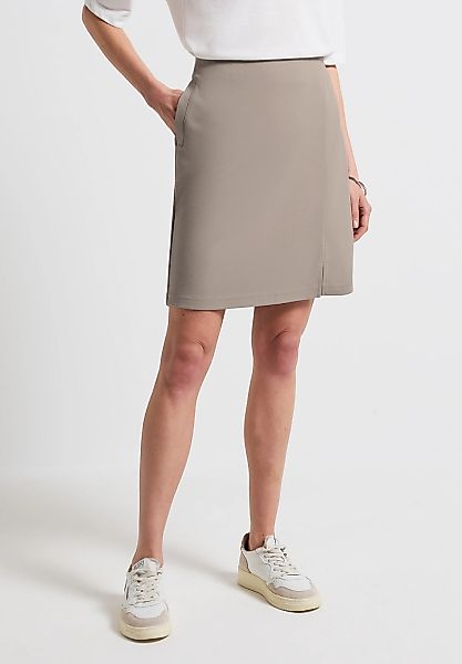 STREET ONE Minirock, softer Materialmix günstig online kaufen