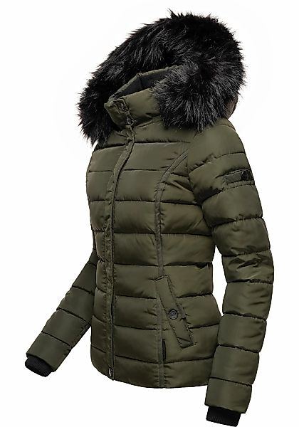 Navahoo Steppjacke "Miamor" mit Kapuze hochwertige Winterjacke m. voluminös günstig online kaufen