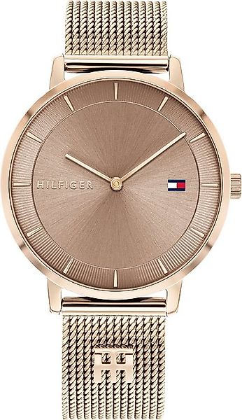 Tommy Hilfiger Quarzuhr TEA 1782287, Armbanduhr, Damenuhr, Edelstahlarmband günstig online kaufen