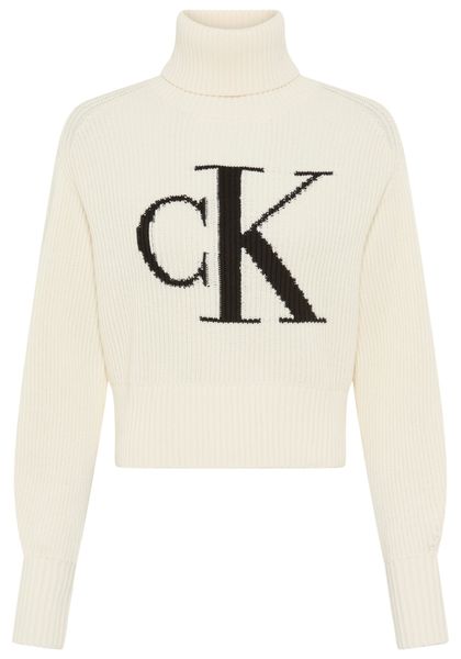 Calvin Klein Jeans Strickpullover Rollkragen, loose günstig online kaufen