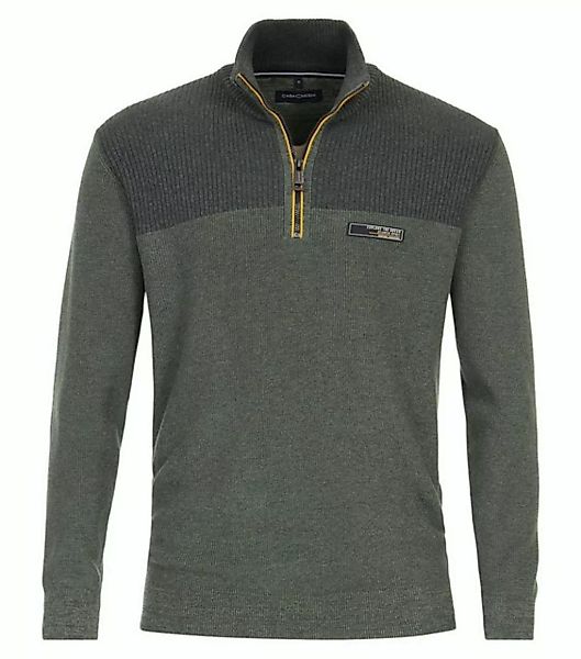 CASAMODA Sweatshirt Stricktroyer, 301 grUEn günstig online kaufen