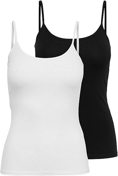 ONLY Spaghettitop Figurbetontes Spaghettitop im Doppelpack zum Unterziehen günstig online kaufen
