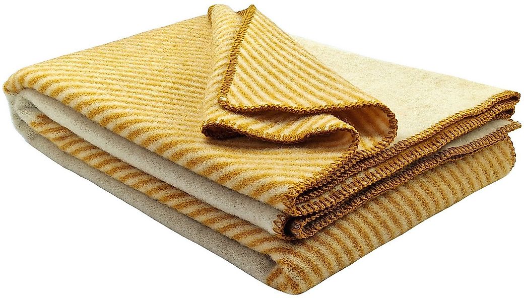 Wohndecke Wohndecke Wolldecke 100% Schurwolle 150 x 200 cm "Selva", STTS günstig online kaufen
