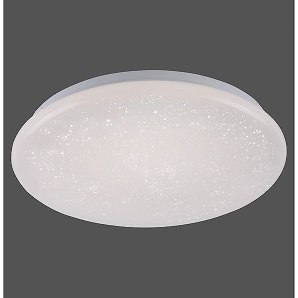 Just Light. LED-Deckenleuchte Skyler Weiß Ø 34 cm günstig online kaufen