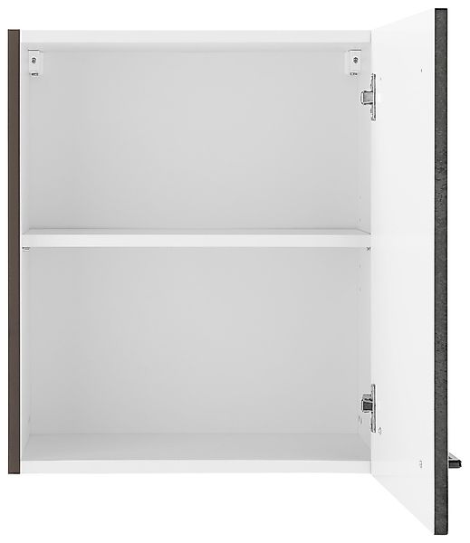 KOCHSTATION Hängeschrank "KS-Tulsa", 50 cm breit, 57 cm hoch, 1 Tür, schwar günstig online kaufen