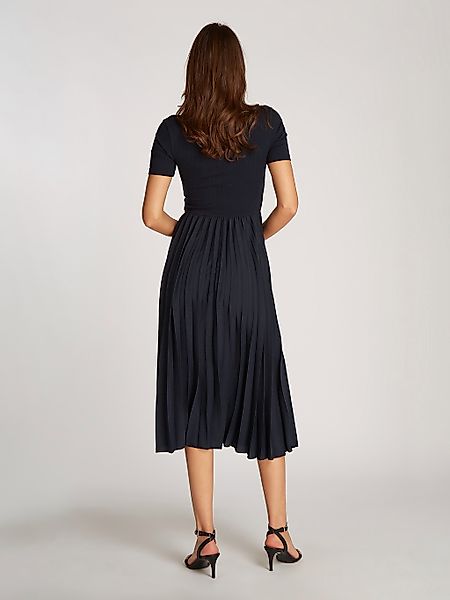 Tommy Hilfiger Midikleid 5X2 RIB MIX günstig online kaufen