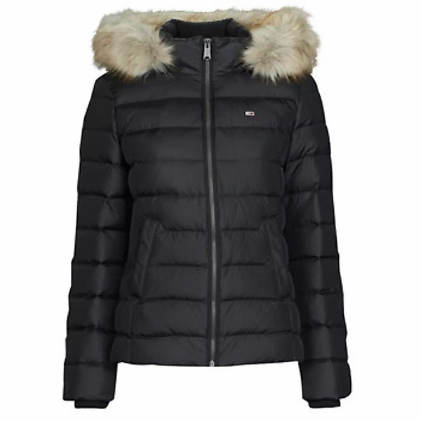 Tommy Jeans Daunenjacke BASIC HOODED DOWN JACKET mit Fellimitat an der Kapu günstig online kaufen