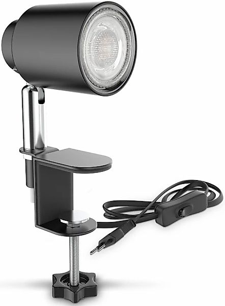 B.K.Licht Klemmleuchte »BK_KL1353 LED Tischleuchte, Inkl. GU10-Leuchtmittel günstig online kaufen