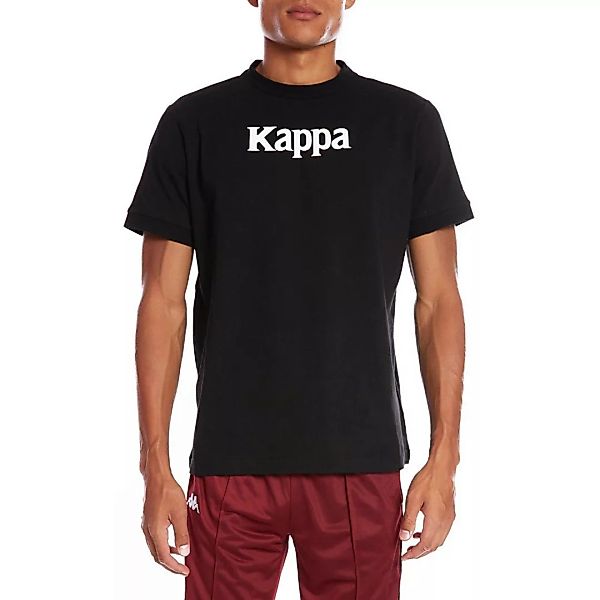 Kappa Daffon 222 Banda Kurzärmeliges T-shirt S Black / White günstig online kaufen