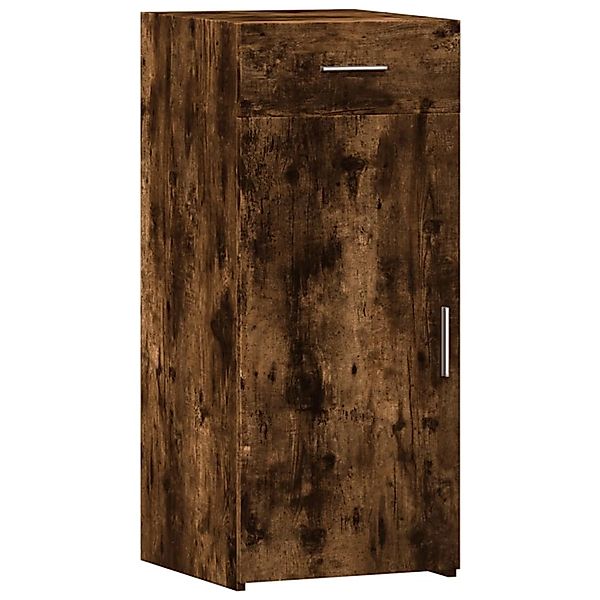 vidaXL Sideboard Räuchereiche 40x42,5x93 cm Holzwerkstoff 846282 günstig online kaufen