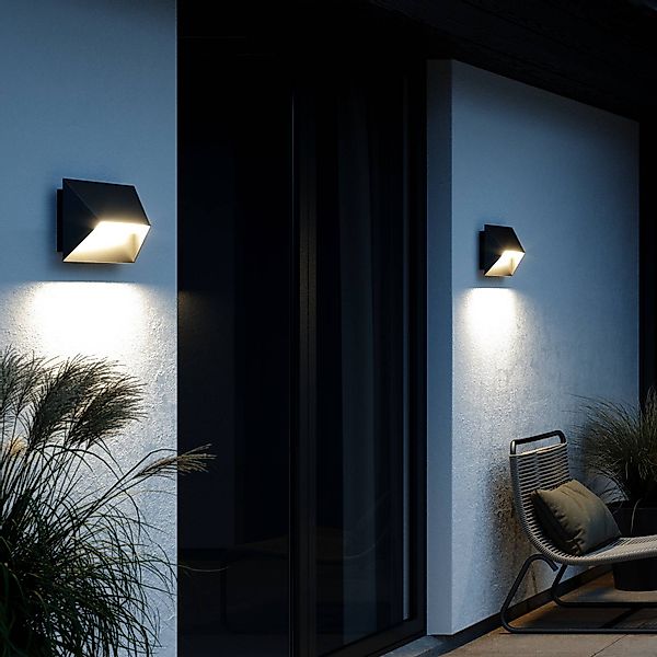 Nordlux Außen-Wandleuchte "Pontio" GU10 1 Stk. Architekturdesign, austausch günstig online kaufen