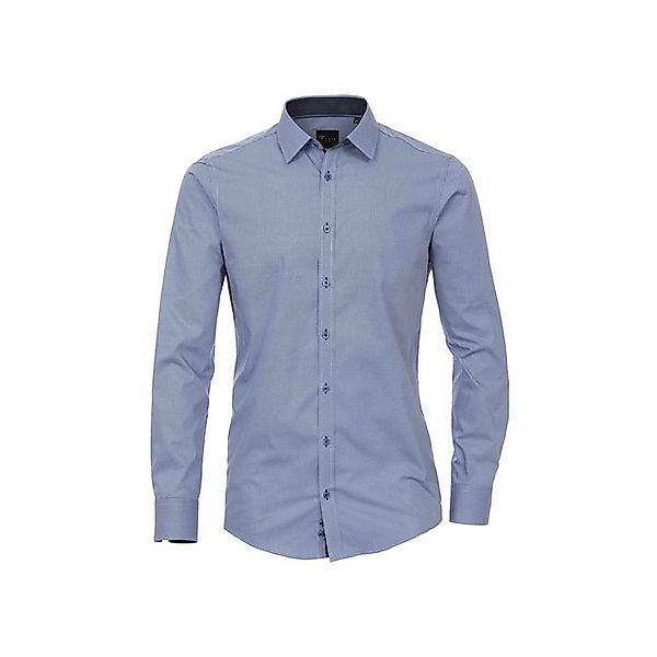 VENTI Langarmhemd hemd ’für Herren in blau’ (1-tlg) günstig online kaufen