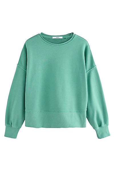 Next Sweater Sweatshirts mit fransigem Saum günstig online kaufen