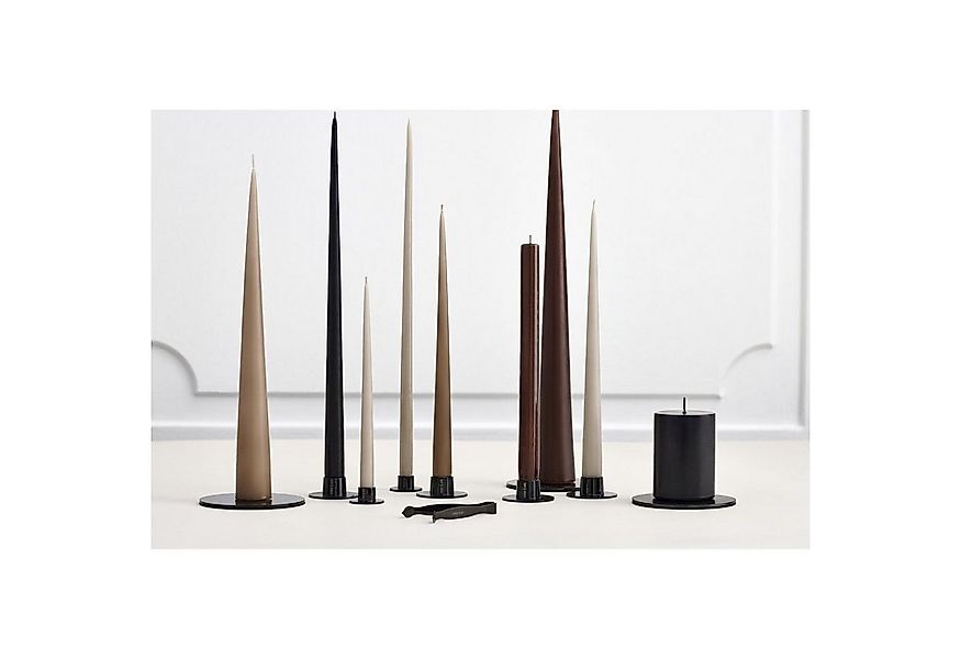 ester & erik Tafelkerze Spitzkerze Taper Candle Soft Clay (4-teilig) (42cm) günstig online kaufen