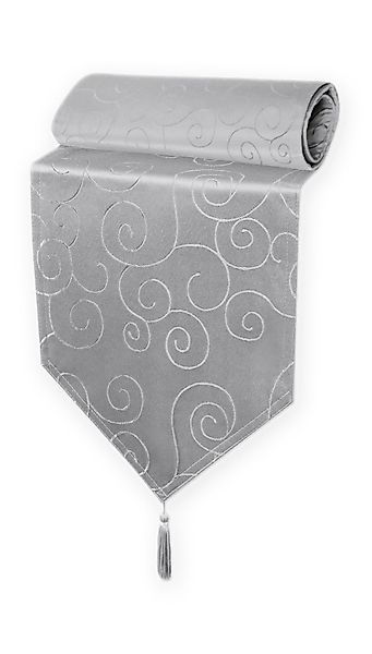 Haus und Deko Tischdecke Tischläufer Damast Ornamente klassisch Tischdecke günstig online kaufen