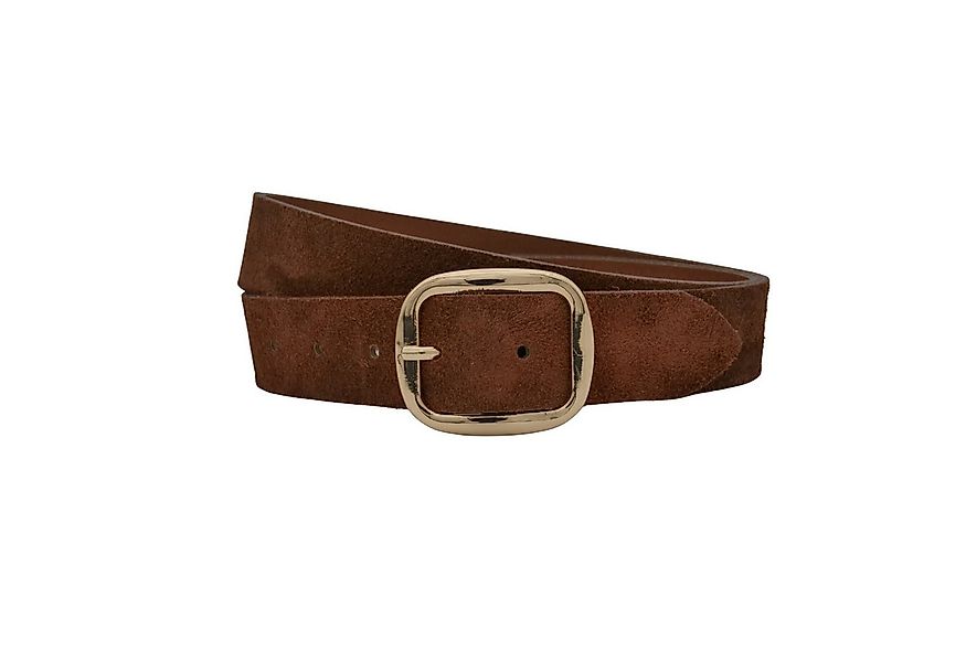 AnnaMatoni Ledergürtel AnnaMatoni Damen Ledergürtel in hochwertigem Velour günstig online kaufen