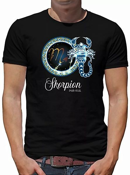 TShirt-People Print-Shirt Sternzeichen Skorpion günstig online kaufen