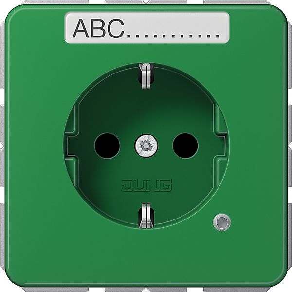 Jung SCHUKO-Steckdose 16 A 250V m.Berührungsschutz CD 1520 BFNAKO GN günstig online kaufen