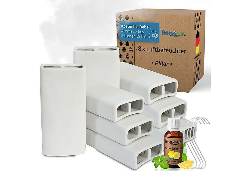 BonAura Luftbefeuchter 8x Verdunster für Heizung Keramik Heizkörper Verdamp günstig online kaufen