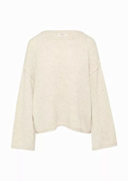 s.Oliver Strickpullover mit weiten Ärmeln günstig online kaufen