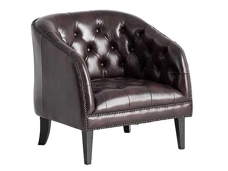 massivum Sessel Chesterfield Oakland Clubsessel Echtleder günstig online kaufen