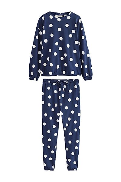 Next Pyjama Langärmeliger Pyjama aus 100 % günstig online kaufen