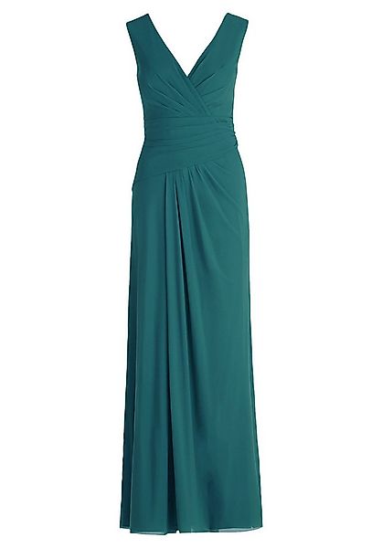 Vera Mont Abendkleid Damen mit V-Ausschnitt Falten günstig online kaufen
