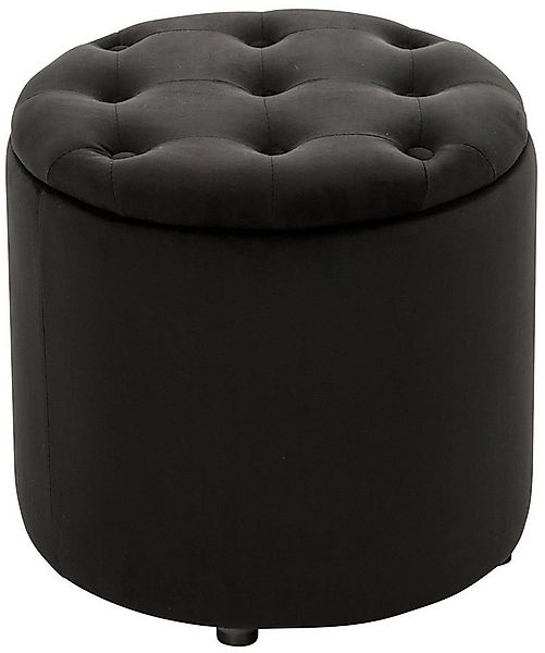 CLP Sitzhocker Pantin Samt, mit Stauraum günstig online kaufen