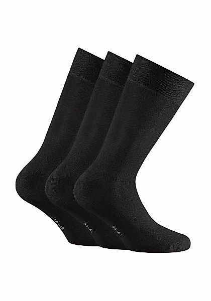 Rohner Socks Kurzsocken "Socken Cotton 3er Pack 3er Pack" günstig online kaufen