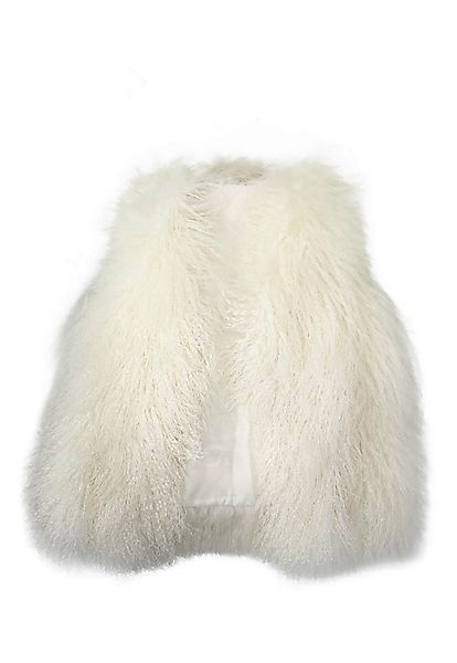 Hollert Fellweste Lammfellweste Tibet Beige günstig online kaufen