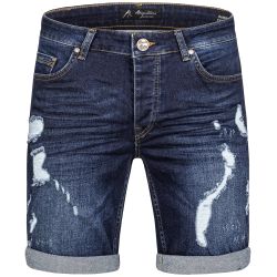 Amaci&Sons Jeansshorts SAN DIEGO Destroyed Jeans günstig online kaufen