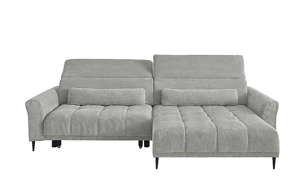 Ecksofa  Logan ¦ grau ¦ Maße (cm): B: 277 H: 80 T: 179.0 Polstermöbel > Sof günstig online kaufen