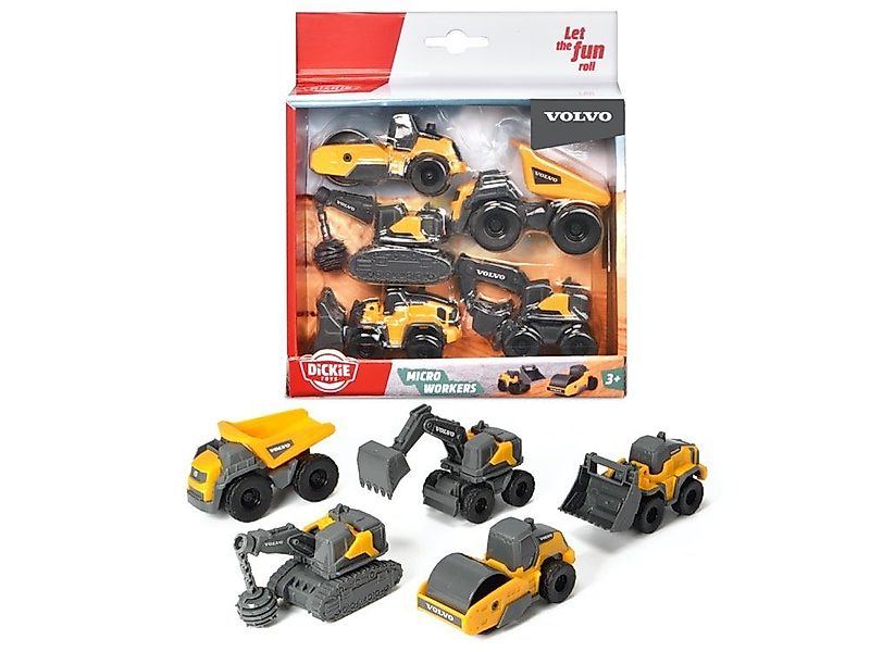 Dickie Toys Spielzeug-Bagger Construction Volvo Micro günstig online kaufen