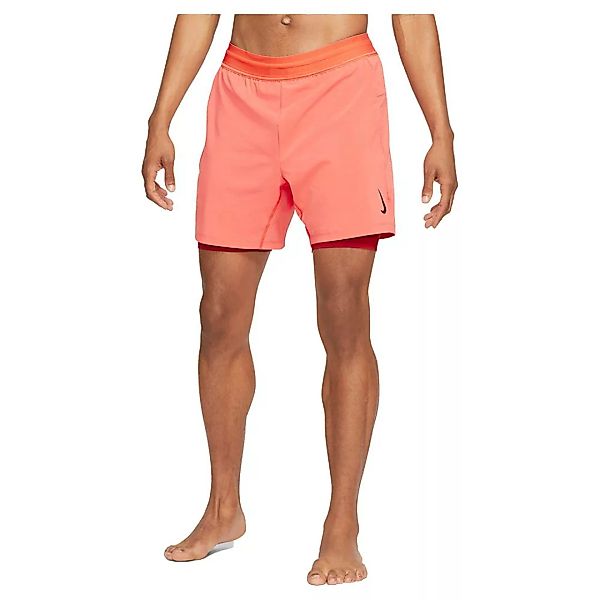Nike Yoga 2 In 1 Shorts Hosen XL Magic Ember / Redstone / Redstone / Blk günstig online kaufen