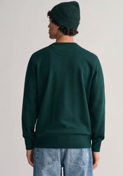 Gant Sweatshirt "REG SHIELD C-NECK SWEAT" mit Logostickerei auf der Brust günstig online kaufen