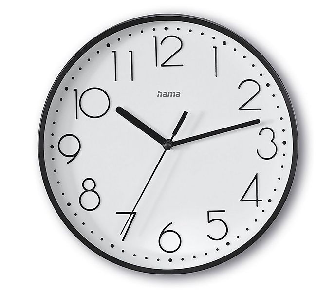 Hama Wanduhr Wanduhr "Salina", Ø 22 cm, ohne Ticken (geräuscharm) günstig online kaufen