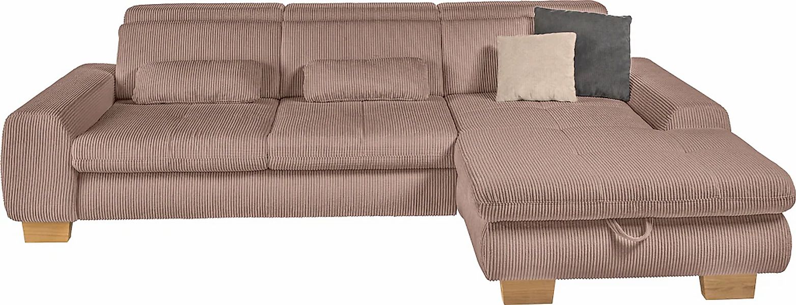 set one by Musterring Ecksofa "SO 3400, Cord, Sitzhöhe 47cm oder 49cm, inkl günstig online kaufen