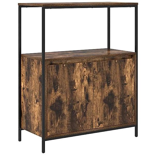 vidaXL Badschrank mit Regalen Räuchereiche 76,5x35x95 cm 861919 günstig online kaufen