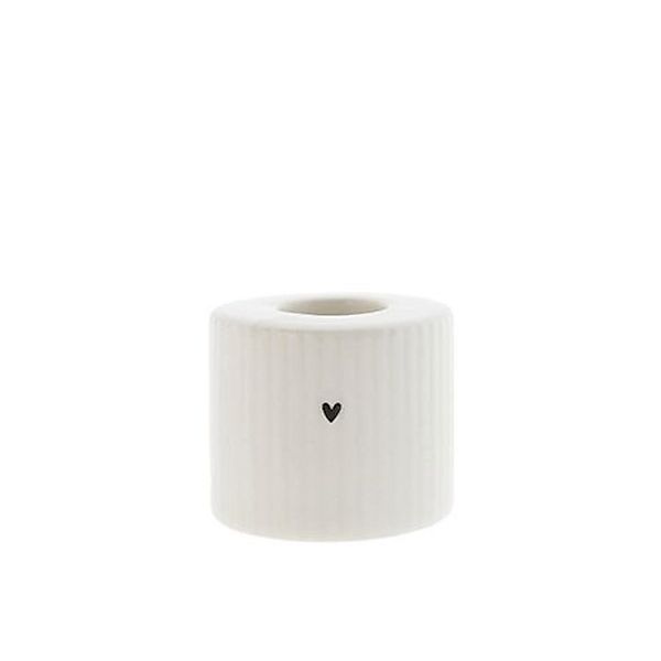 Bastion Collections Spitzkerze Round Relief, Farbe: günstig online kaufen