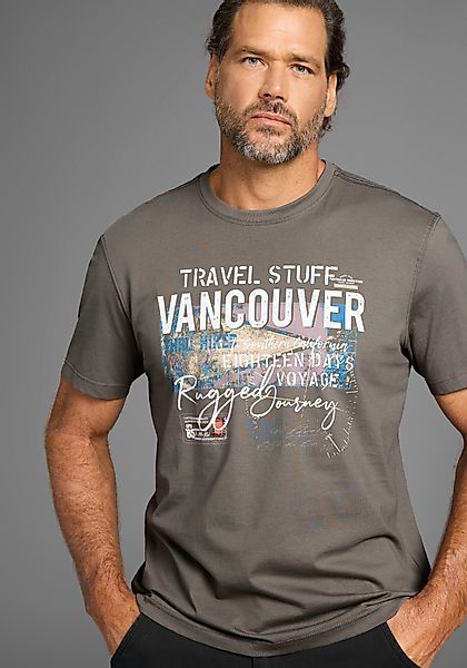 Man's World T-Shirt Kurzarm, bedruckt, Rundhalsausschnitt, günstig online kaufen