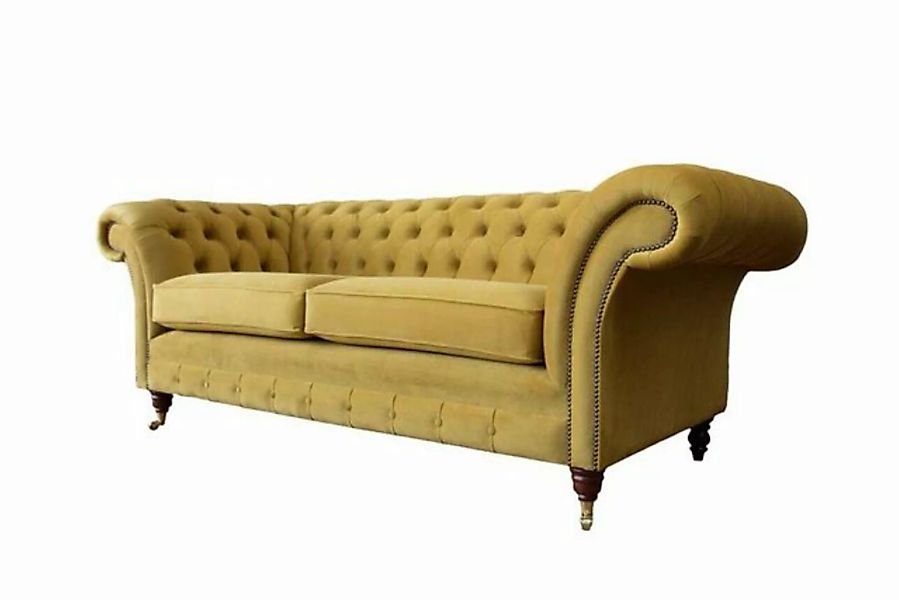 JVmoebel Chesterfield-Sofa, Sofa Chesterfield Wohnzimmer Klassisch Design 3 günstig online kaufen