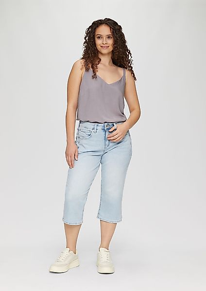 QS Bequeme Jeans Capri-Jeans / Mid günstig online kaufen