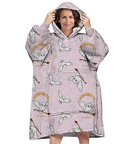 Harry Potter Poncho - Bequemer Überwurf mit Kapuze für Erwachsene in Einhei günstig online kaufen