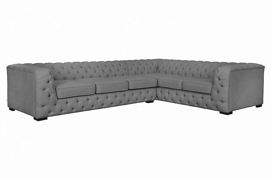 Home affaire Chesterfield-Sofa "KALINA L-Form", hochwertig Chesterfield-Aus günstig online kaufen
