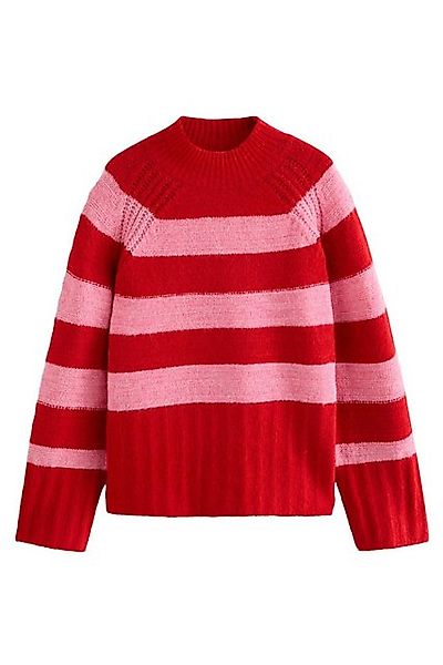 Next Stehkragenpullover Strukturierter Strickpullover mit Stehkragen günstig online kaufen