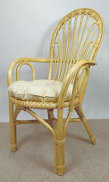 Rattani Rattanstuhl Rattansessel, Rattanstuhl Modell Palmito, günstig online kaufen